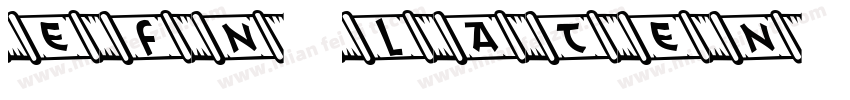 EFN Laten Cnd Regular字体转换